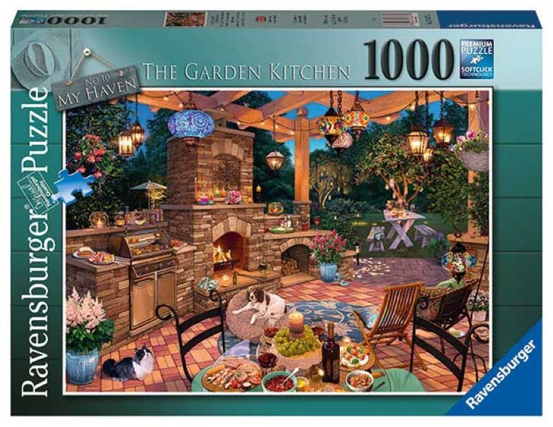 Ravensburger 1000Piece Puzzle the Garden Kitchen