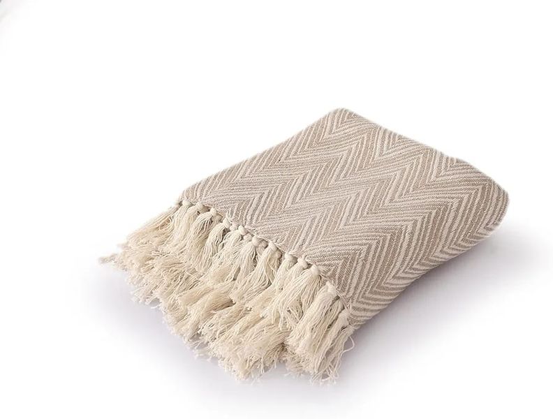 Wave Throw - Beige (130 x160 cm)