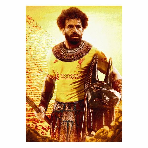 Mohammad Salah Egypt yellow - A1 Poster