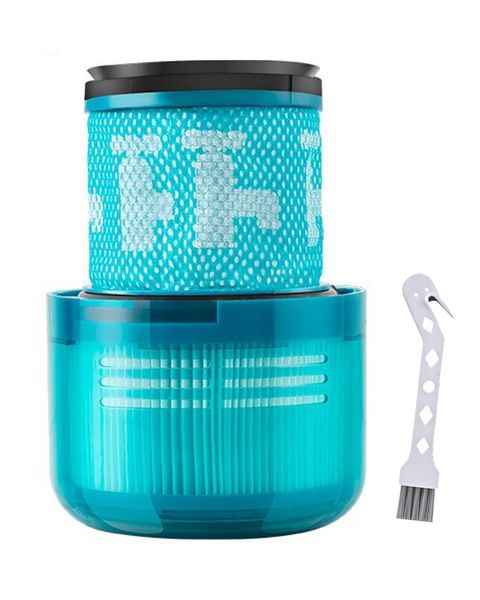 Vacuum Filter Replacement+Cleaning Brush for Dyson V15 ,V11 and SV14 Series