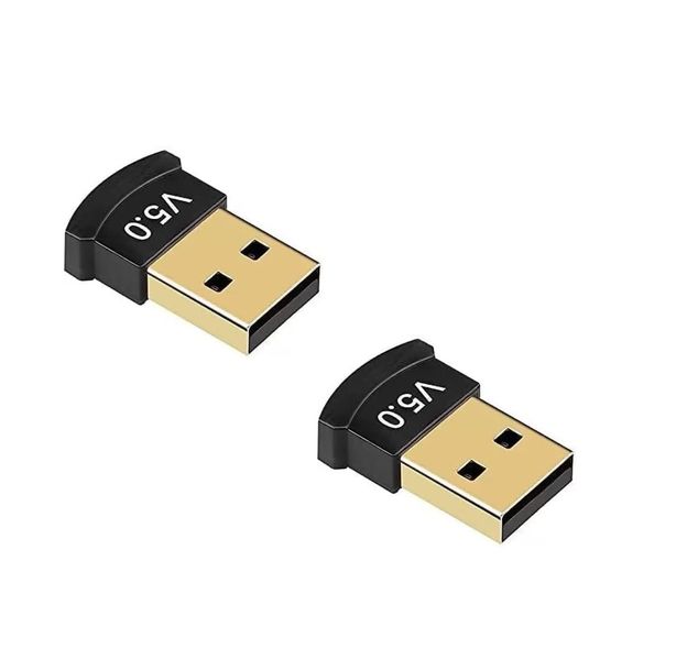 Bluetooth Adapter for PC, 5.0 Bluetooth Dongle Receiver ( Set of 2 )