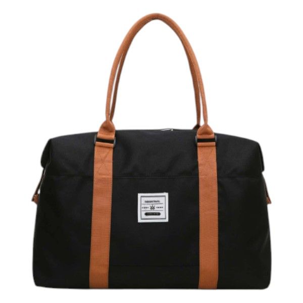 Stylish and Spacious Travel Duffel Bag - Black