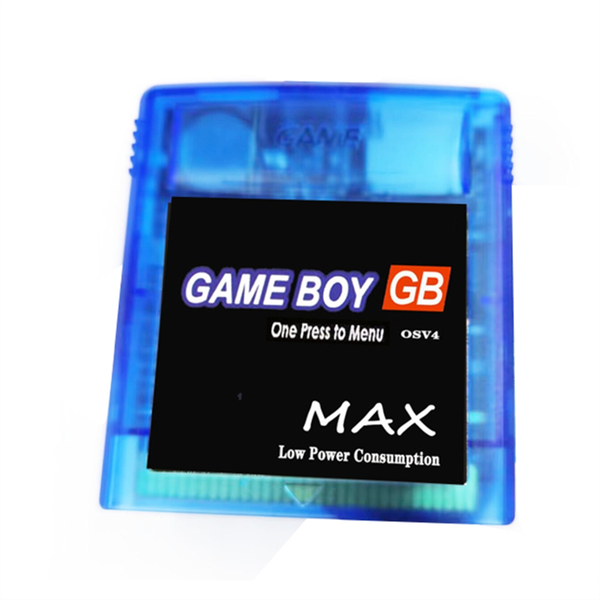 3000 in 1 Game Cartridge OS V4 EDGB Game card For Game Boy, blue
