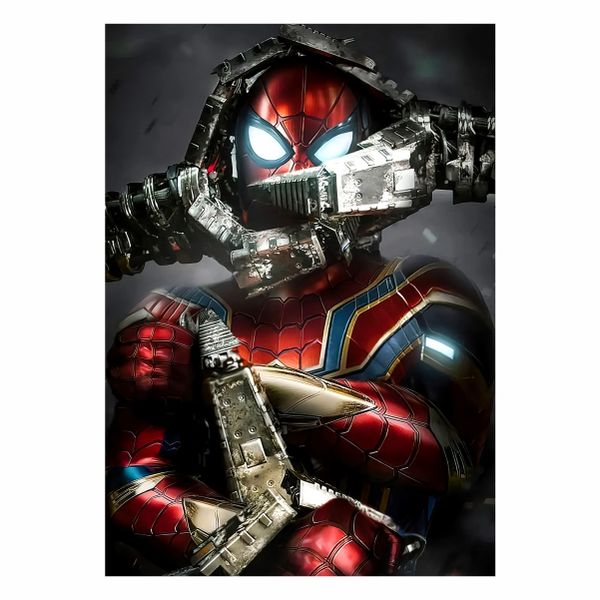 Ultra Spiderman and Dr Oct - A1 Poster