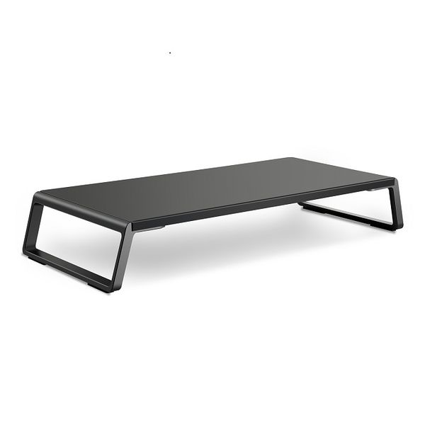 LPS Monitor Stand Riser with Metal Feet for Laptop iMac Computer - Dark Grey