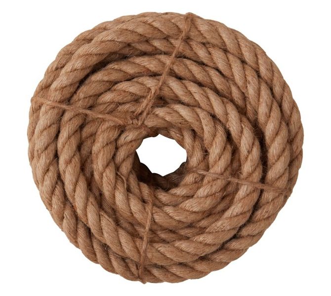 Jute Rope Brown 20 mm x 30 m