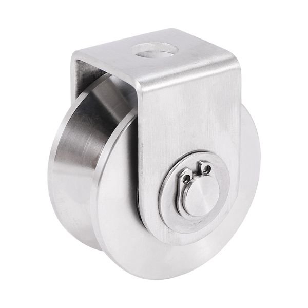 2 Inch V Type Pulley Roller 304 Stainless Steel Sliding Gate