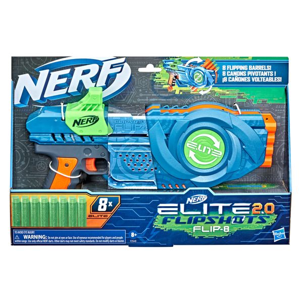 Nerf Elite 2.0 Flipshots Flip-8 Blaster 87673