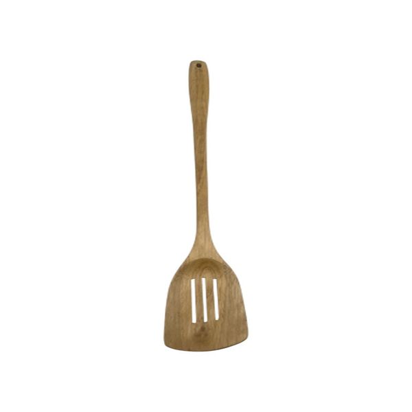 Wooden Slotted Spatula KT32305 - 38cm x 8.5cm