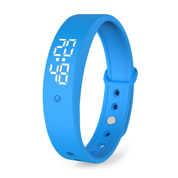 Led Digital Smart Bracelet Waterproof Smart Clock Compatible with None