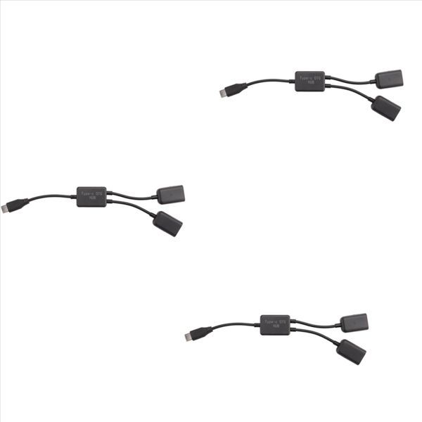 Type C Otg Usb 2 0 Female Otg Charge 2 Port Hub Cable Y Splitter