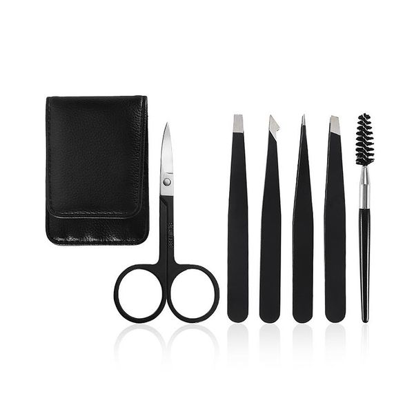 6 Pieces Eyebrow Tweezers Kit
