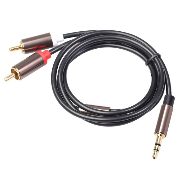 3m 3.5mm to RCA Stereo Cable - OFC Aluminum Alloy