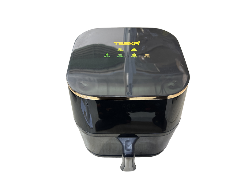 TESKA Black Basket-type air fryer 13.5 L Air Fryer