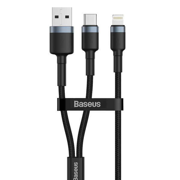 Baseus 1.2m - 2.4A 18W 2in1 Cafule USB Type-C + Type-A PD Cable