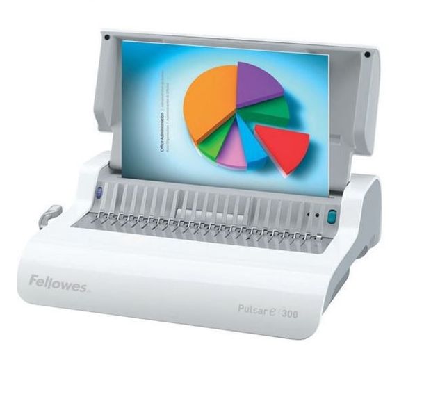 Fellowes Electric Comb Binder, Pulsar-E, Binds 300 Sheets, Moderate Use