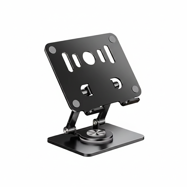 Tablet Computer Stand Metal Material Adjustable Height 360 Rotation