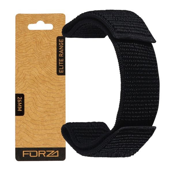 Forza Nylon Strap Compatiable with Garmin 26mm Fenix 7X/6X/5X/5X Plus/3