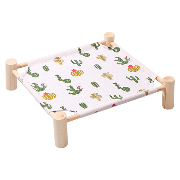 Cat And Dog Hammock Bed Wooden Cat Hammock Elevated Cooling Bed A