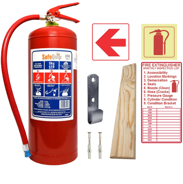 The Majoni Engineering Fire Safety Kit (9KG DCP)