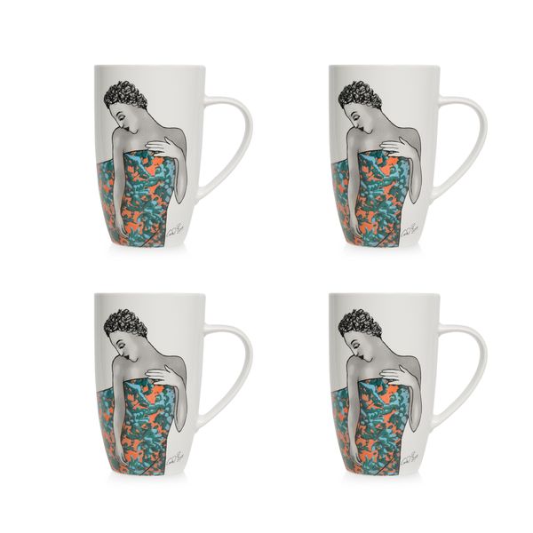 Carrol Boyes - Mug Set of 4 - Strength