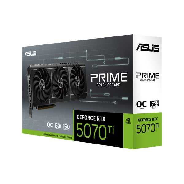 ASUS PRIME GeForce RTX 5070 Ti 16GB GDDR7 OC Edition