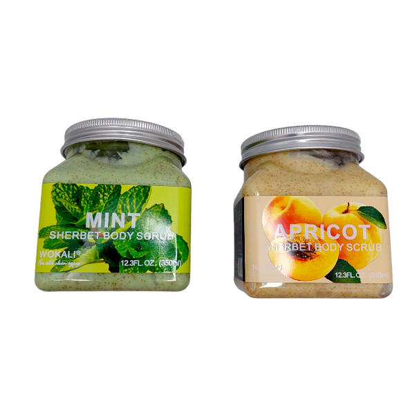 Sherbet Body Scrub Mint And Apricot 350ml