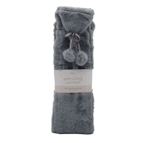Jenam Extra Long 2L Hot Water Bottle with Plush Cover - 77cm Image