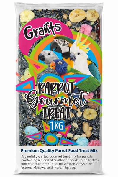 Grant's Parrot Gourmet Treat Mix 1kg x3