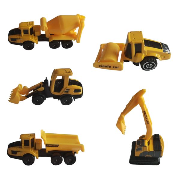 Die - Cast Construction Vehicle Set - 5 Piece