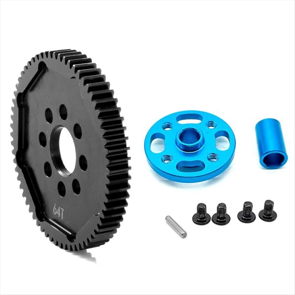 64T 54500 Spur Gear and Gear Mount High Speed Gear Set