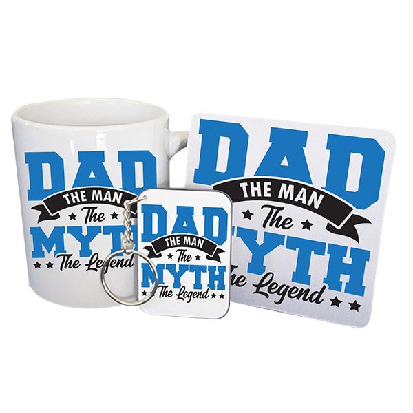 Fathers Day/Birthday Gift Set - DAD, The Man The Myth The Legend