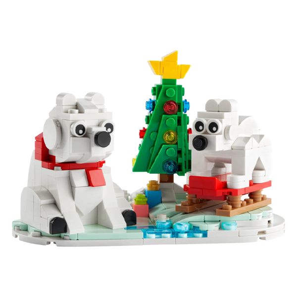 LEGO 40571 Wintertime Polar Bears Christmas Building Set (Parallel Import)