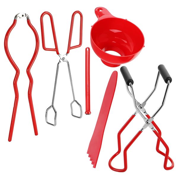 Kitchen DIY Jam Making Food Canning &amp; Straining Utensil Tool Set of 6