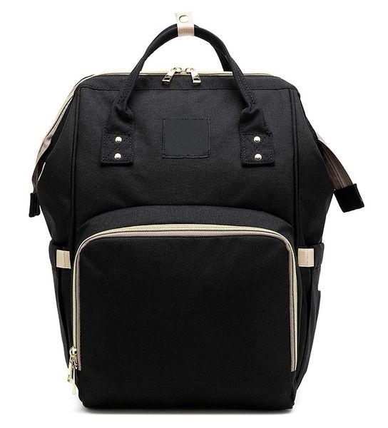 Top Quality Baby Diaper Bag Multi-Zips Nursing Mommy Bag