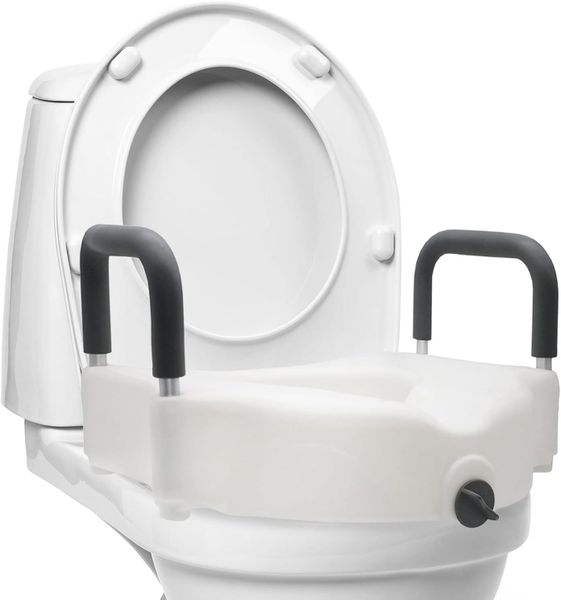 Toilet Seat with Armrests