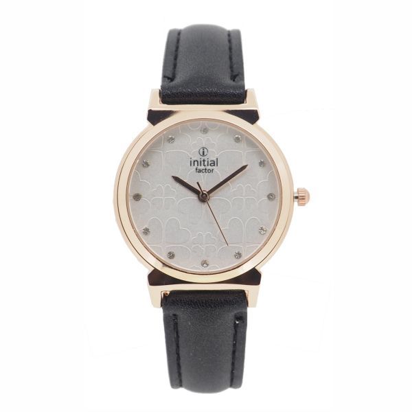 Initial Ladies Pu Leather Strap Watch Wk825 Blac image