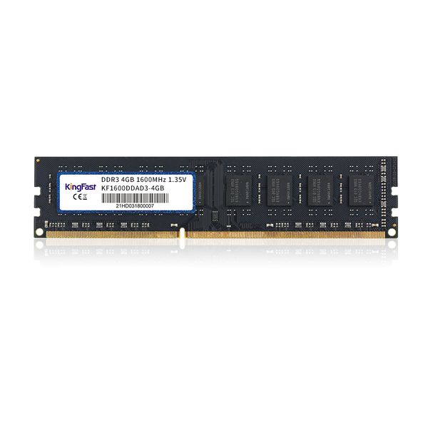Kingfast 4GB DDR3 1600MHz Low Voltage Desktop Memory 1.35V