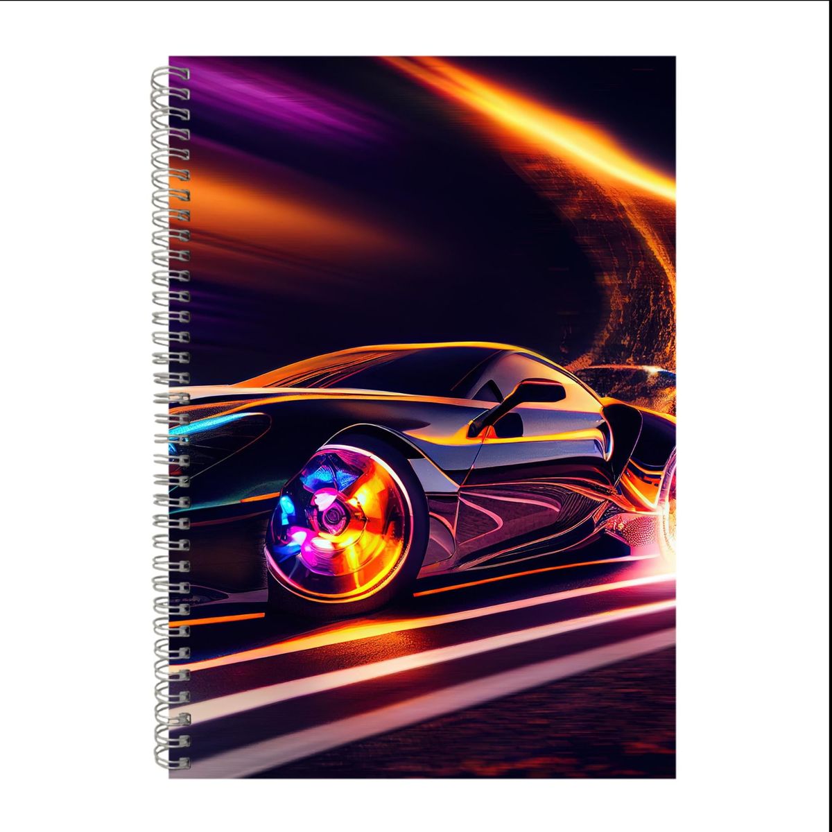 racing car notebook