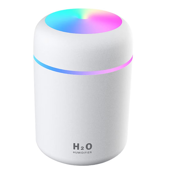 Mini Air Humidifier with Aroma Diffuser and LED Light