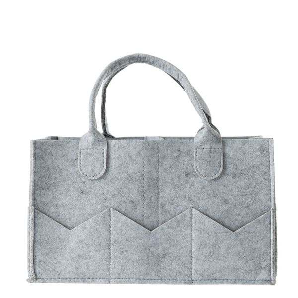 George &amp; Mason Knox Felt Storage with Dividers - 33x23x19cm