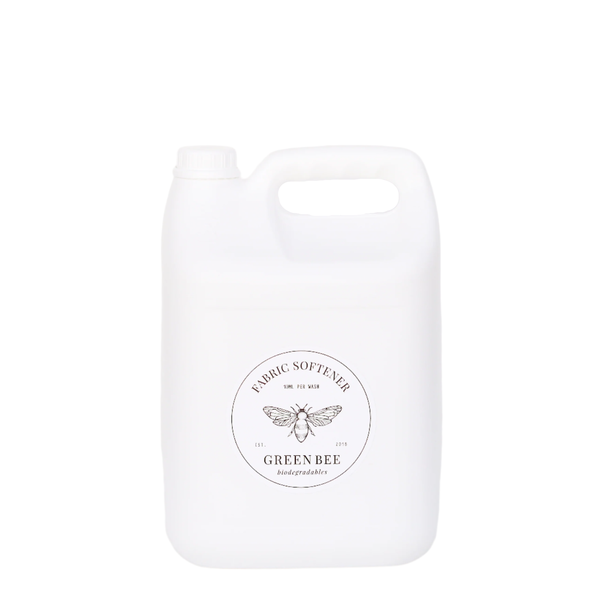 Green Bee Natural Fabric Softener 5 litre makes up to 7x Concentrate - 500 wash refill