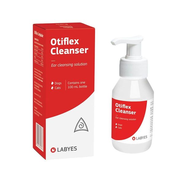 OtiFlex Ear Cleanser 100ml For Dogs And Cats x 2