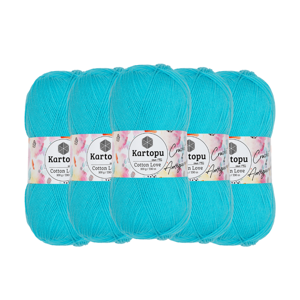 Kartopu - Cotton Love (Pack of 5 x 100g)