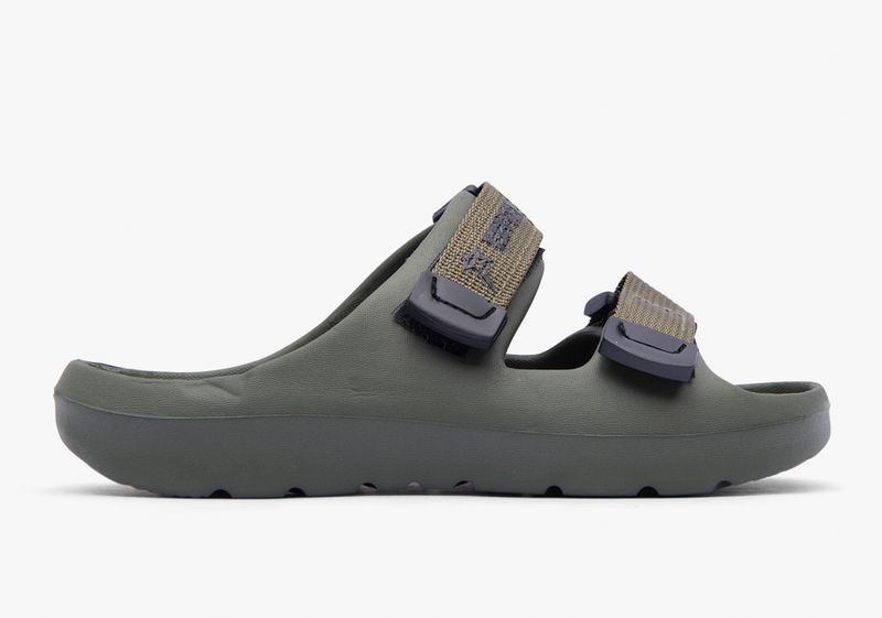 Soviet Kids Gladiator Olive Velcro Slider