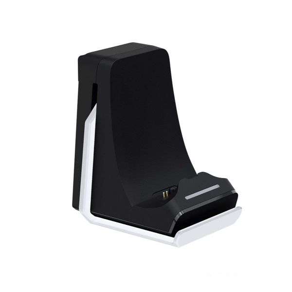 Headphone Holder &amp; Controller Charging StationCompatible with PS5 - Black