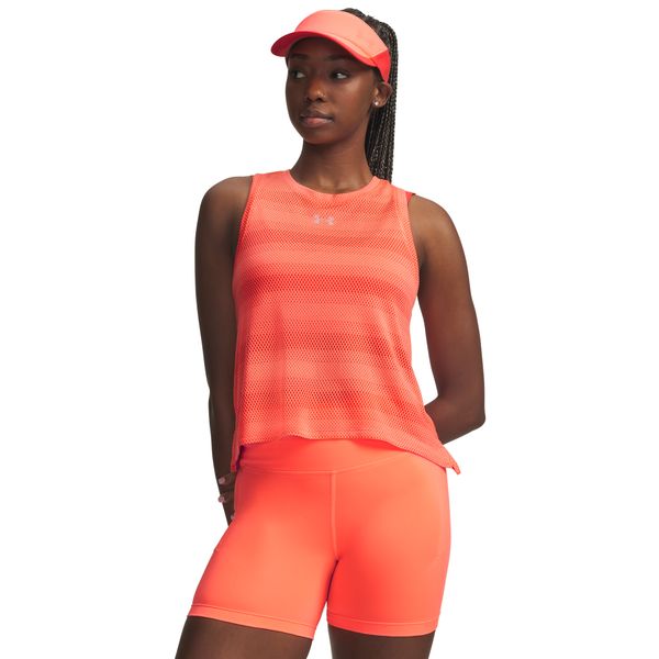 Under Armour Women's Velociti Singlet - Electric Tangerine