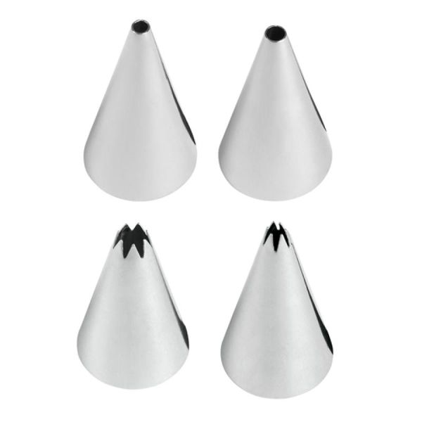 Wilton #1700 Small Round Star Icing Cake Cookies Cupcake Decorating Tip Set
