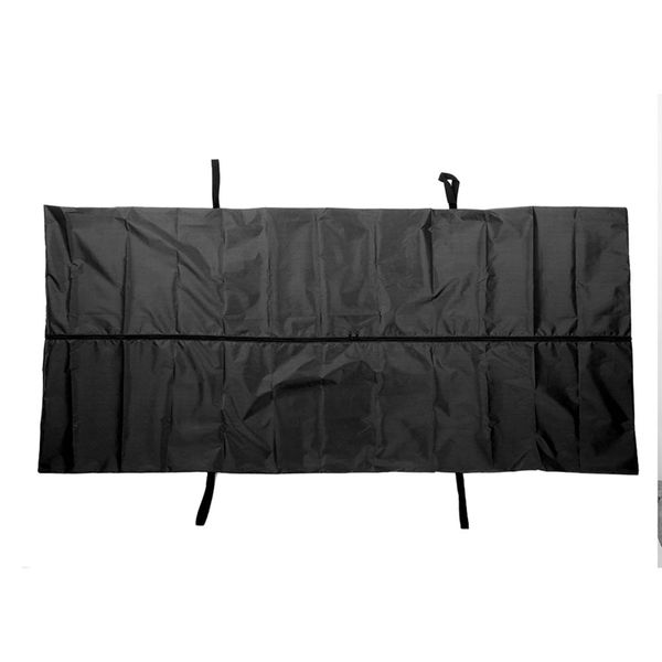 Black 210x75cm Oxford Cloth Cadaver Bag