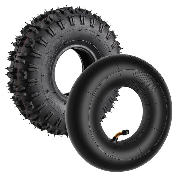 Inner Tube 4.10/3.50-4 Outer Tube 4.10-4 Compatible with Universal